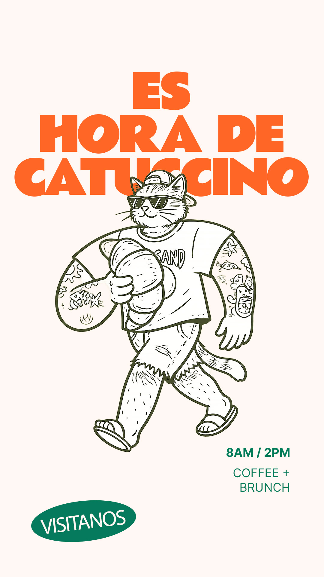 Catuccino — historia de Instagram